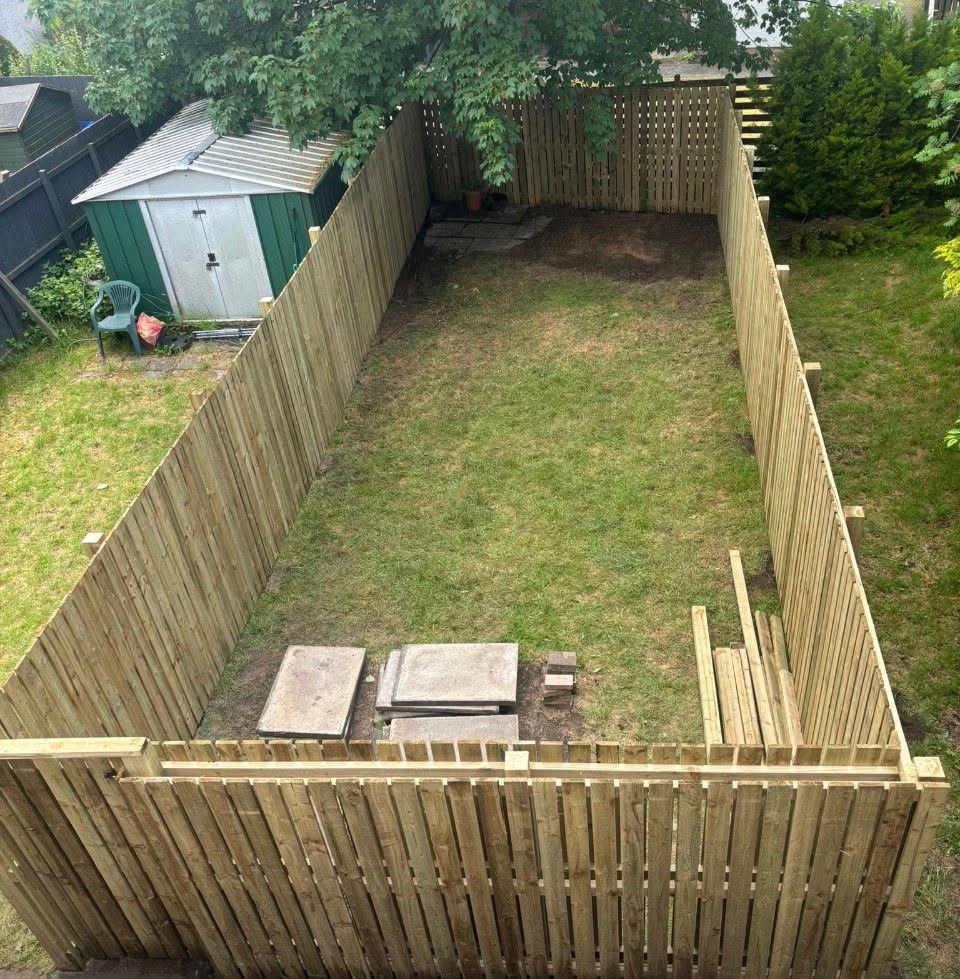 6FT Slatted Fence (Clydebank)